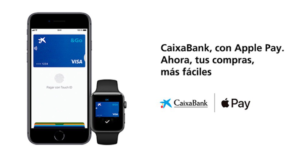 Los clientes de CaixaBank e ImaginBank en España ya pueden usar sus tarjetas con Apple Pay