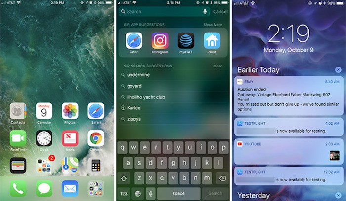 El Centro de Notificaciones podría volver a utilizarse desde Fácil Alcance en iOS 11