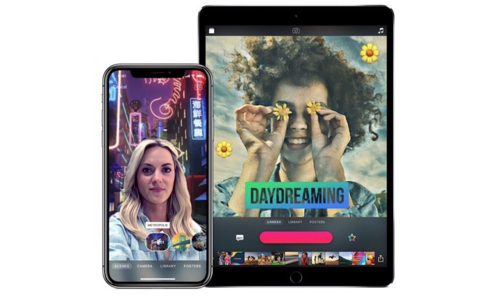 Clips 2.0 se actualiza dando soporte al iPhone X, añadiendo nueva interfaz, escenas y stickers