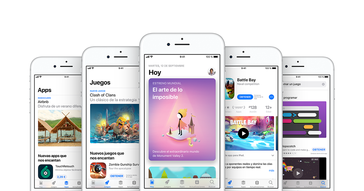 La App Store comienza 2018 con unas Navidades de récord
