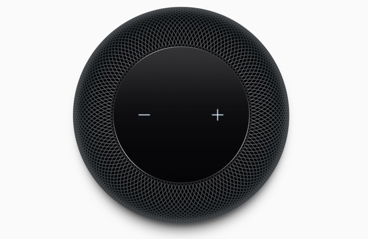 Así podrás manejar el HomePod utilizando su superficie táctil