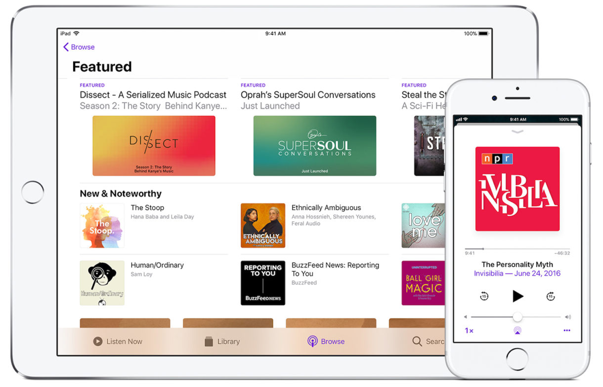 Podcasts de Apple supera la barrera de los 50000 millones de capítulos de podcasts descargados