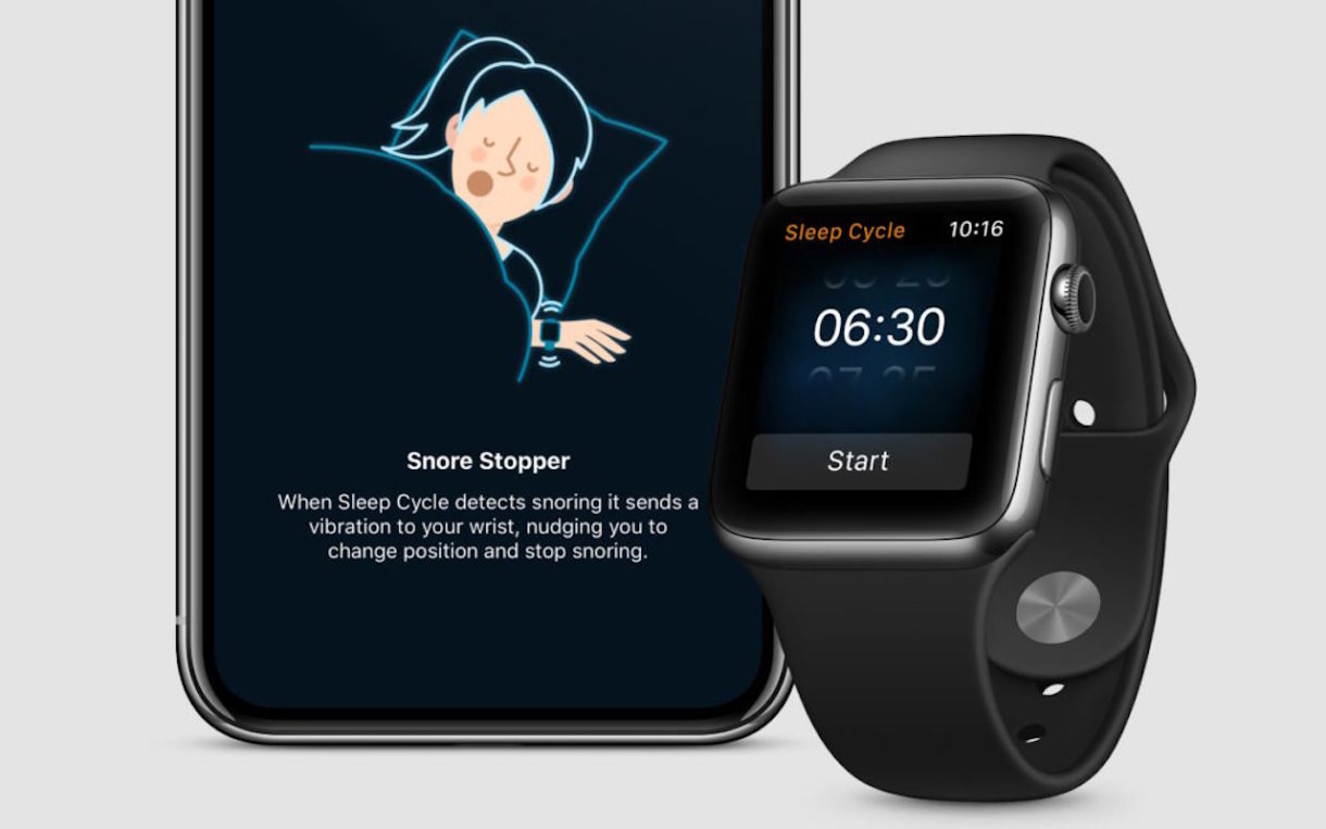 ¡Se acabó el roncar por la noche! Sleep Cycle estrena aplicación para el Apple Watch con prevención de ronquidos