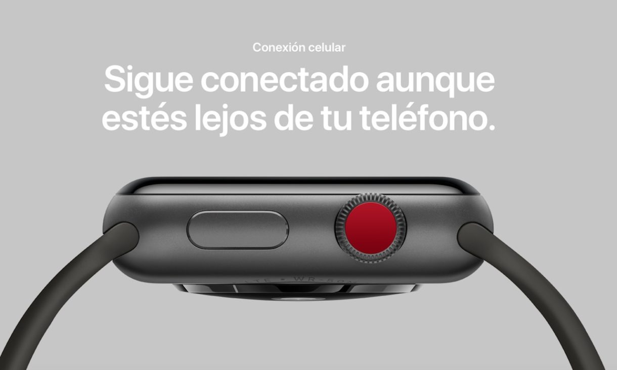 El Apple Watch Series 3 LTE llegará a más países la próxima semana (pero no, España no es ninguno de ellos)