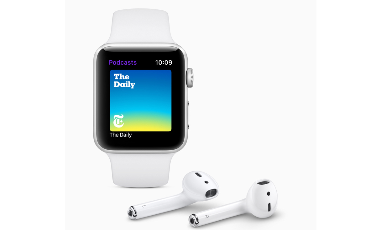 watchOS 5 permitirá la descarga de podcasts en aplicaciones de terceros pero el streaming queda reservado para la aplicación Podcasts de Apple