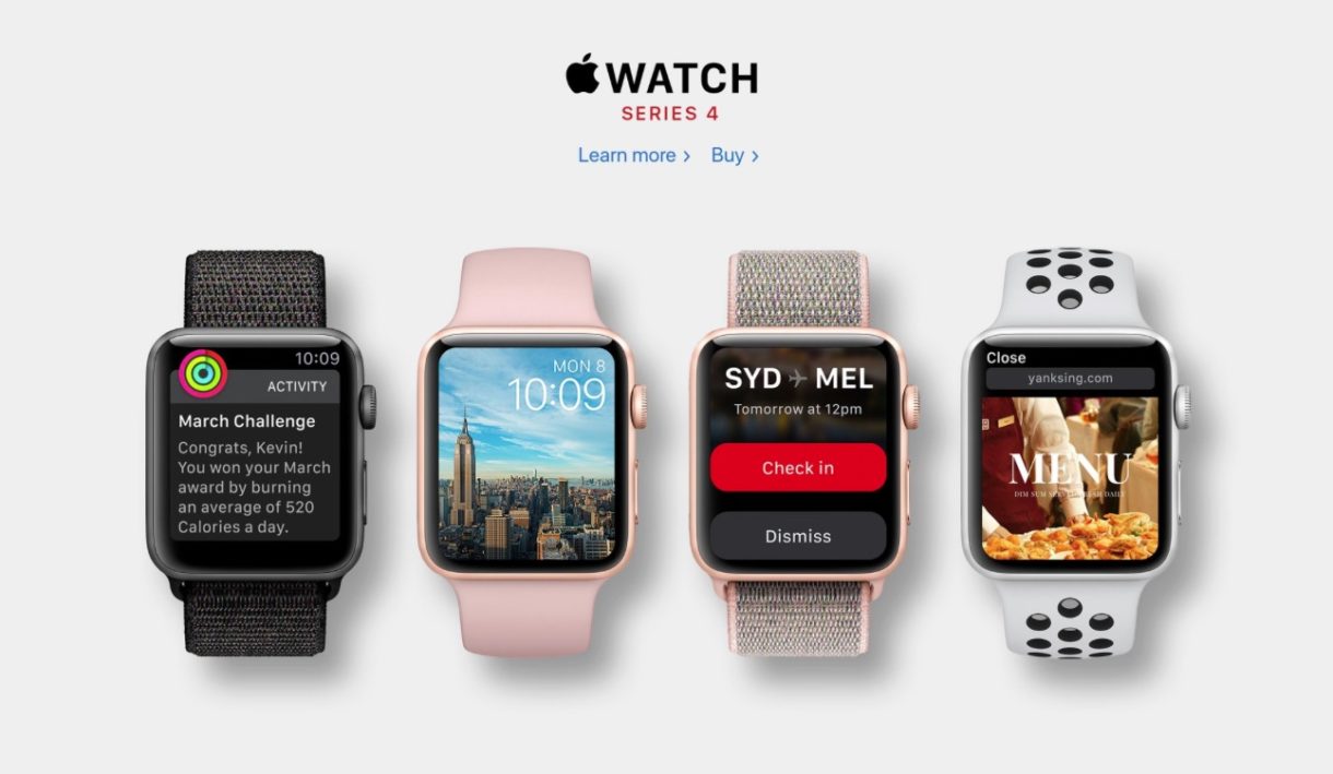 Prepara la cartera: a la vuelta del verano vas a querer el nuevo Apple Watch Series 4
