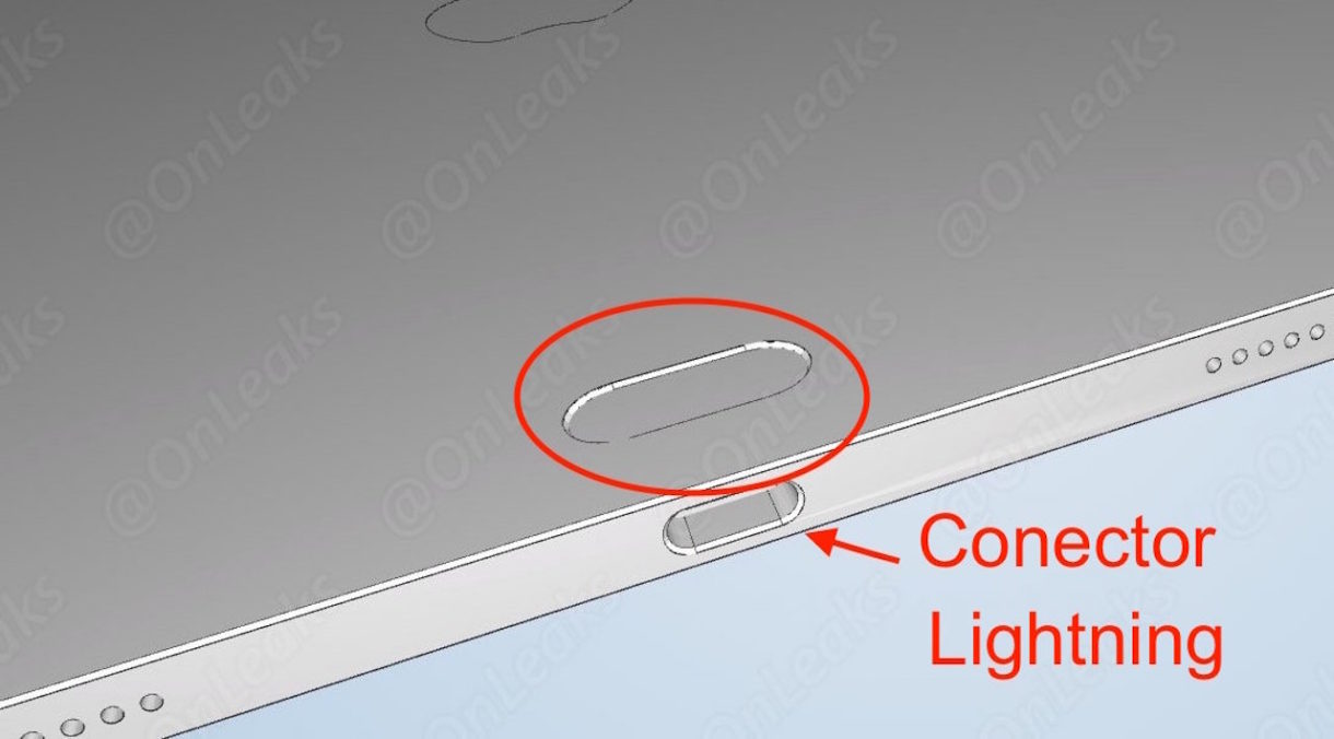 Un diseño en CAD muestra un Smart Connector totalmente rediseñado en el futuro iPad Pro 2018 y en una posición un tanto extraña