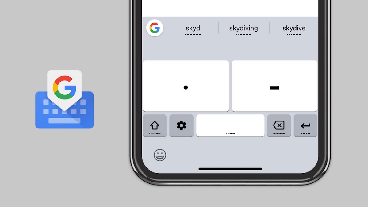 Diviértete aprendiendo a escribir en Morse con el teclado Gboard de Google para el iPhone