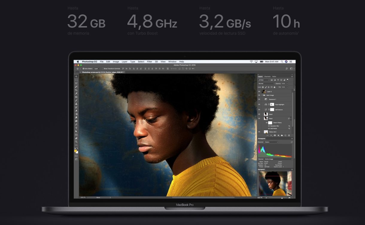 Los nuevos MacBook Pro 2018 dejan en ridículo a sus rivales PC en lo que a velocidad del disco SSD se refiere