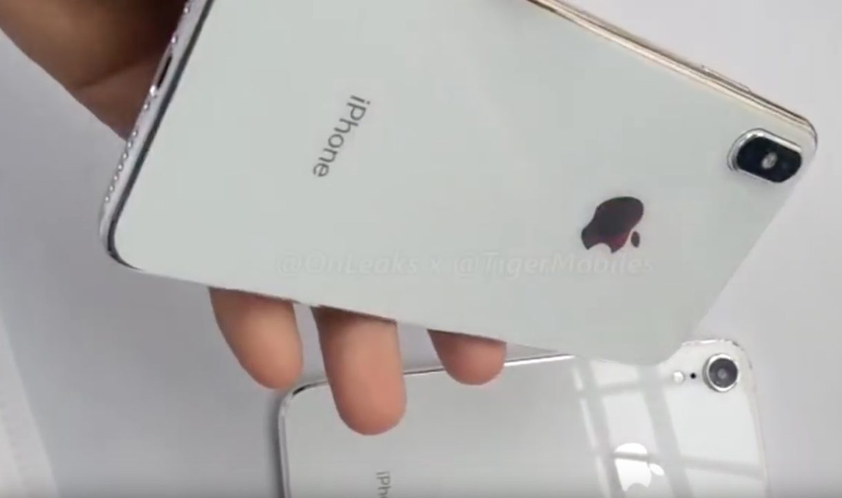 Las maquetas que ya vimos de los nuevos iPhone 2018 ahora aparecen en vídeo