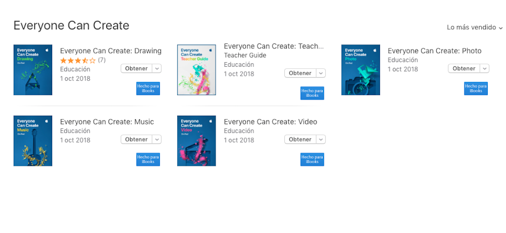 Lleva la creatividad a todas tus asignaturas con el plan de estudios de “Creatividad para todos” para Apple Books