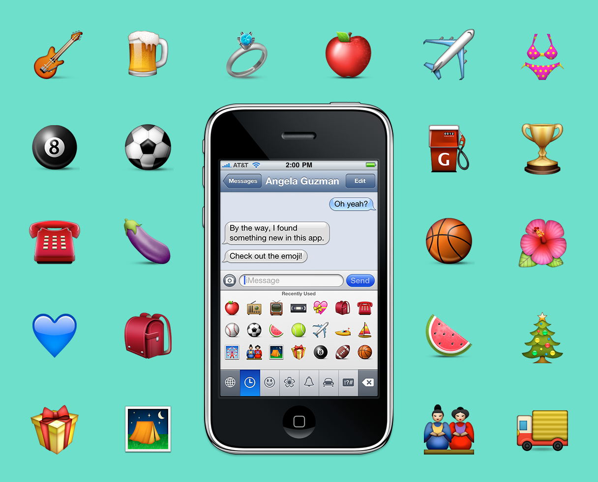 Hoy se cumplen diez años de la llegada de los emoji al iPhone