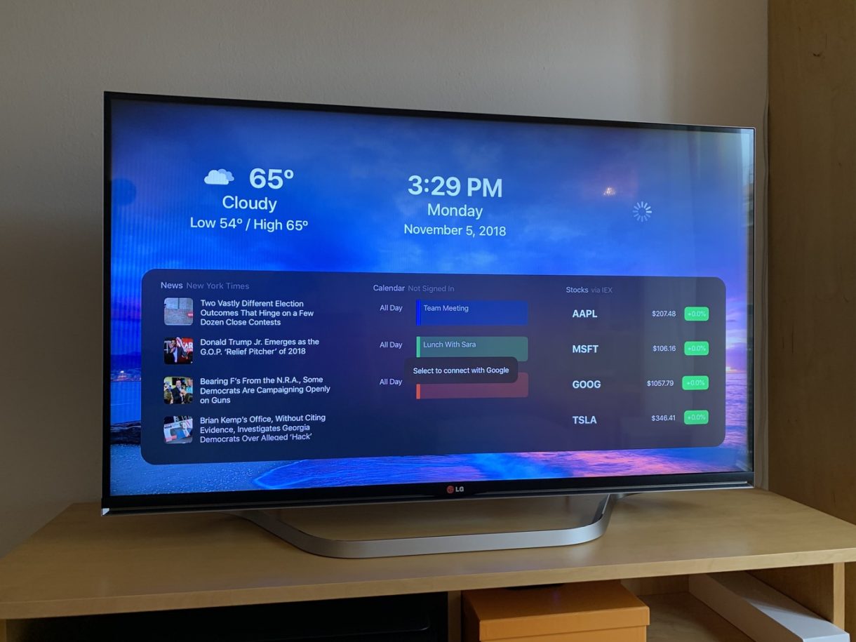 DayView: la app que muestra toda la información que necesitas en tu Apple TV