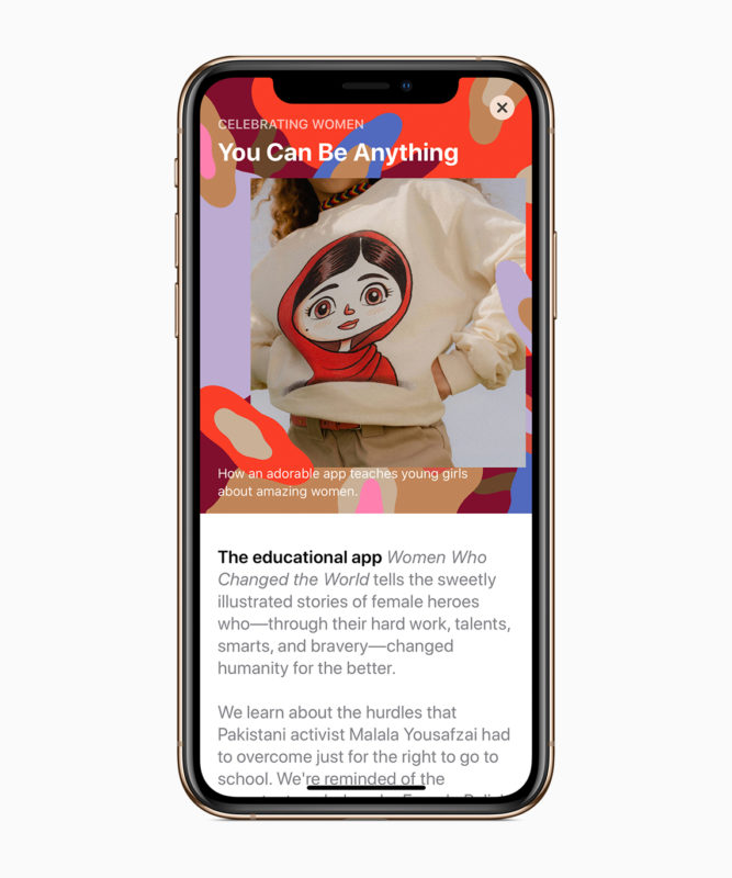 Apple Honors Female Coders Iphone Screen You Can Be Anything 02282019
