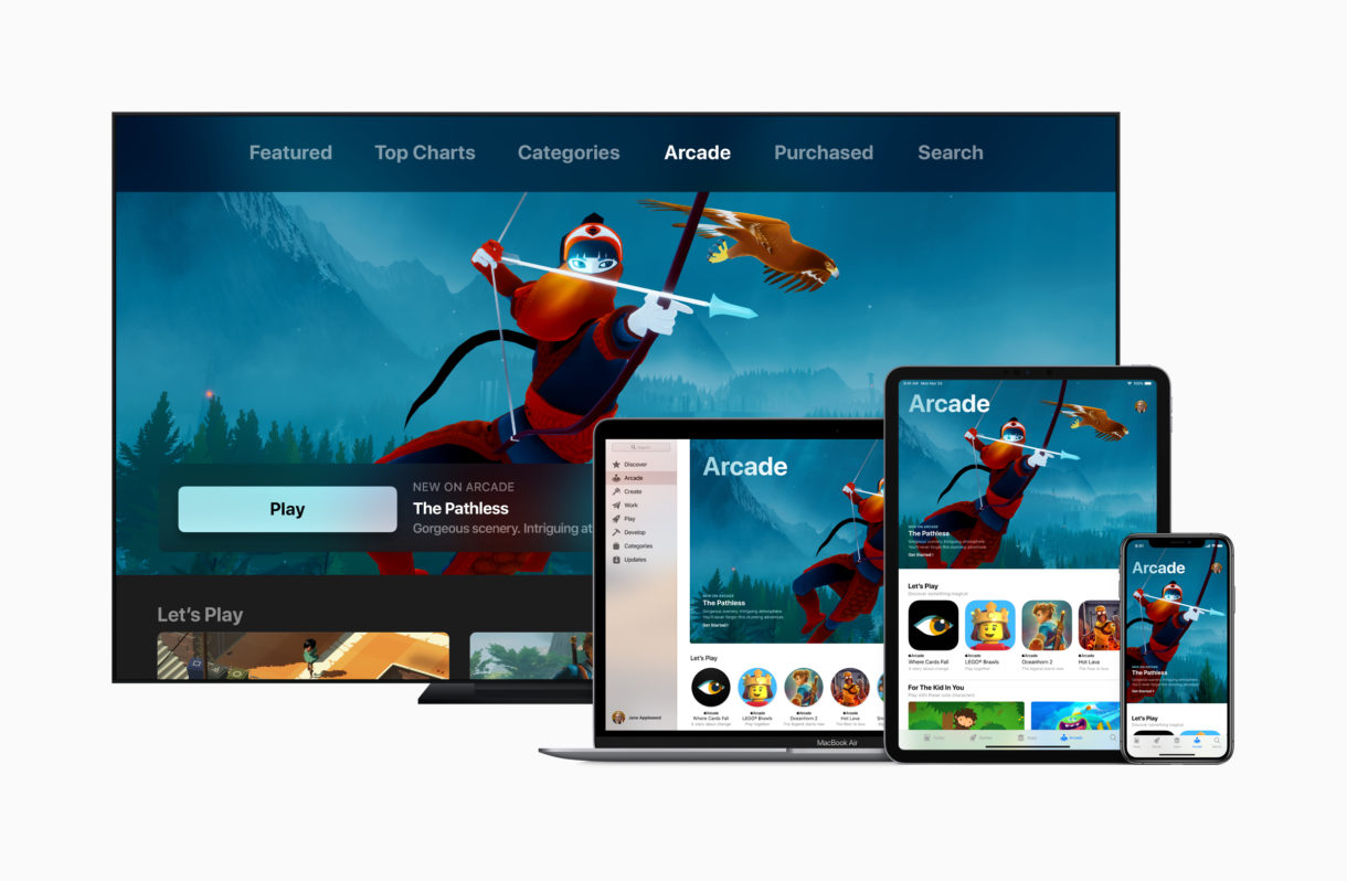 Apple presenta Apple Arcade, el primer servicio de juegos por suscripción para dispositivos móviles, ordenadores y televisores