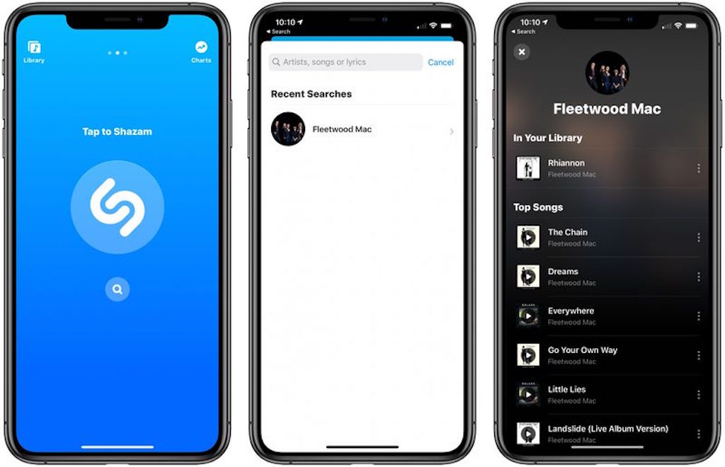 Shazam mejora su app ofreciendo una nueva función de búsqueda