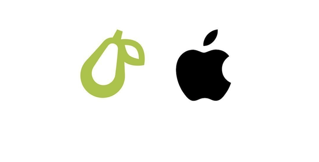 Peras y manzanas: la absurda demanda de Apple contra una app de alimentos