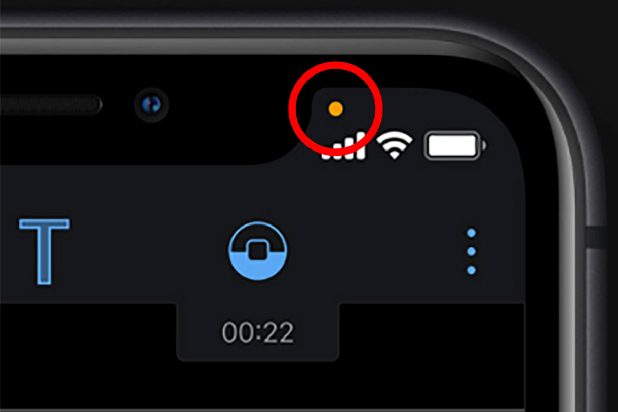 Qué significa y para qué sirve el punto naranja o verde que aparece en nuestro iPhone con iOS 14