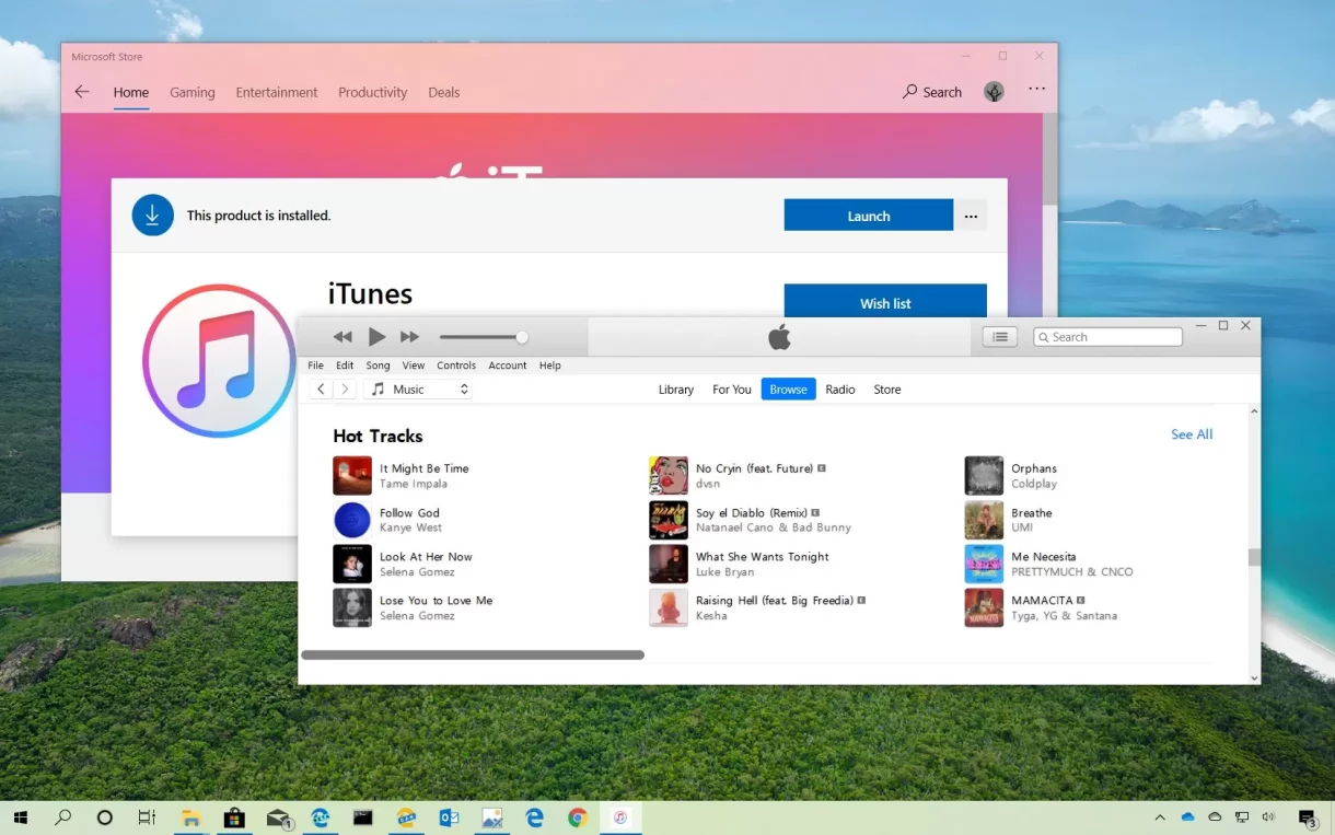 Windows: el último reducto de iTunes en 2022