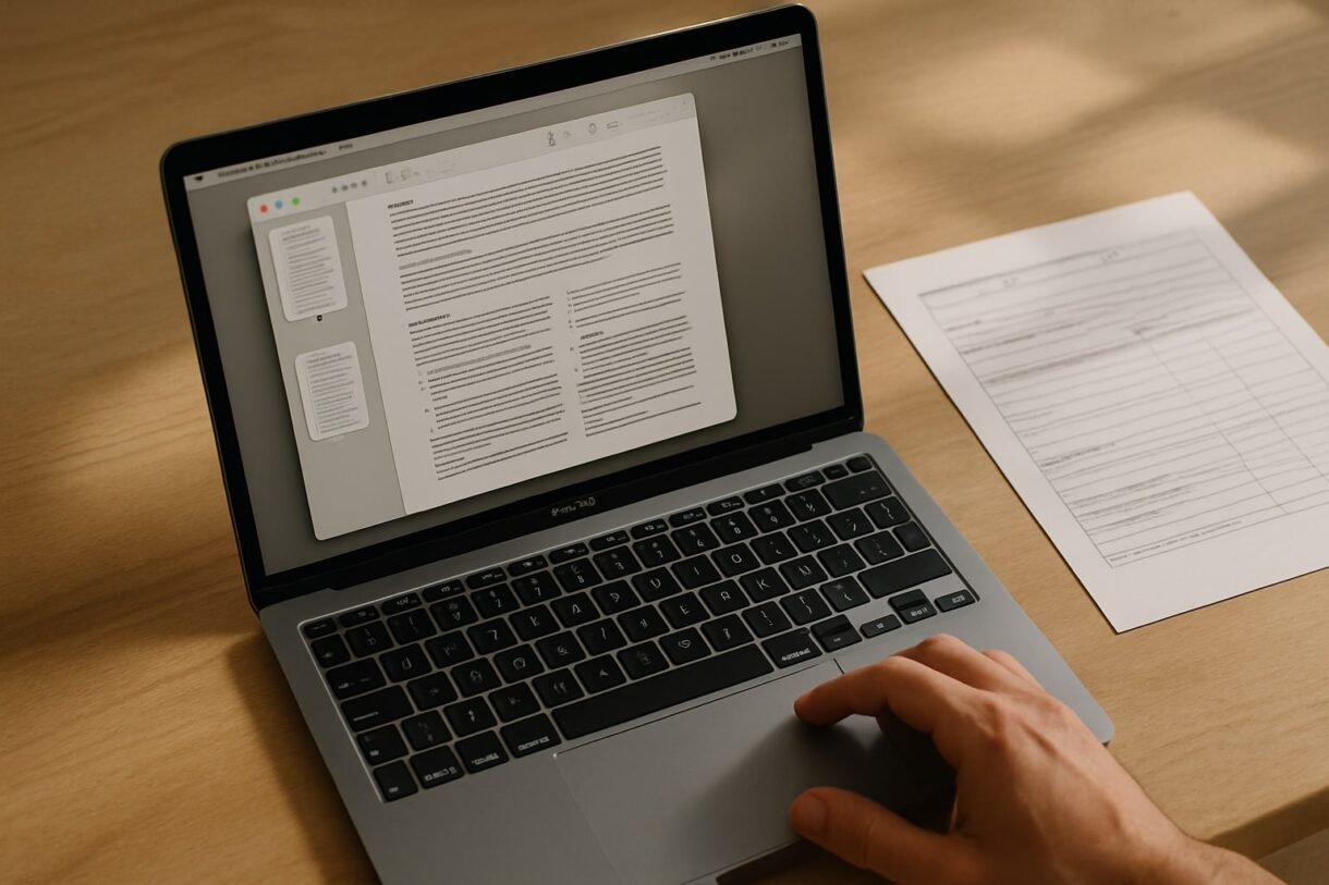 Cómo usar Vista Previa en Mac para firmar PDFs, rellenar formularios y combinar archivos