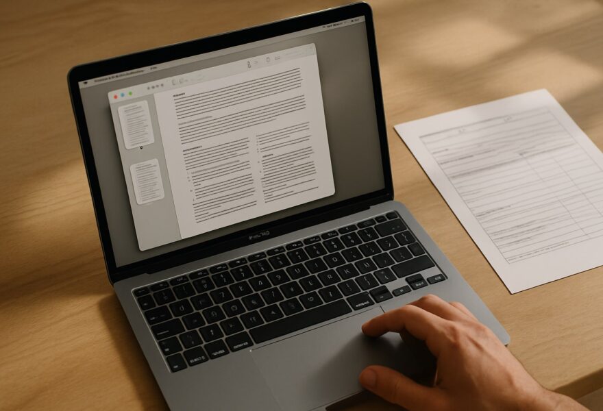 Cómo usar Vista Previa en Mac para firmar PDFs, rellenar formularios y combinar archivos