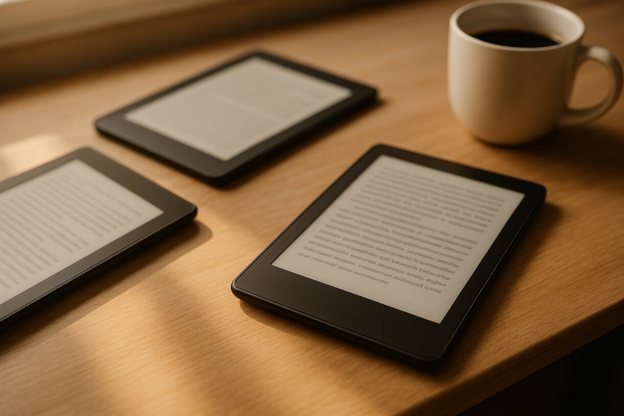 Lectores de ebook: Kindle Paperwhite 2024 vs Kobo Libra Colour vs Boox Page