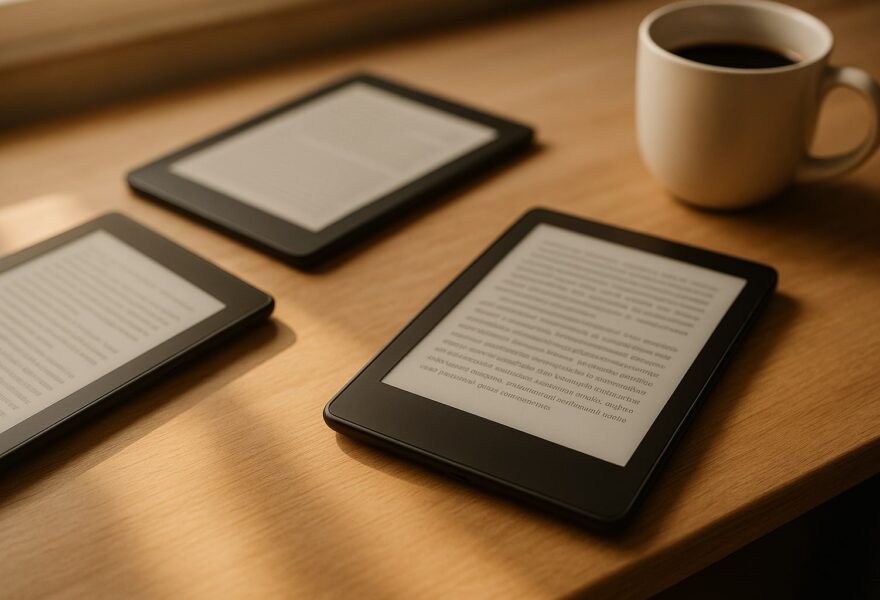 Lectores de ebook: Kindle Paperwhite 2024 vs Kobo Libra Colour vs Boox Page