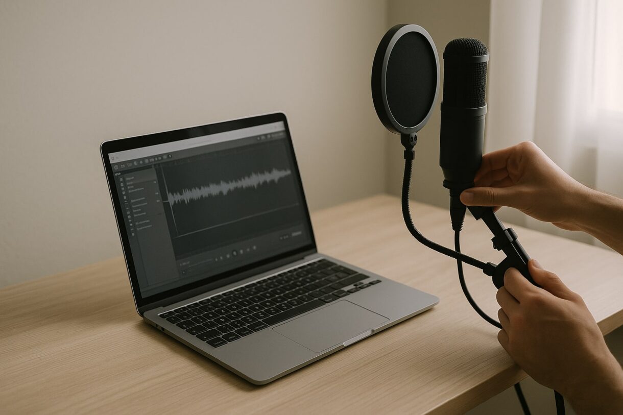 Cómo usar GarageBand en Mac para grabar un podcast desde cero