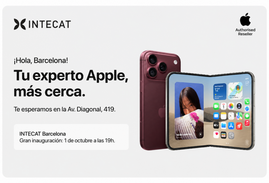 INTECAT celebra la inauguración de su nueva tienda en Barcelona el próximo 1 de octubre a las 19:00h