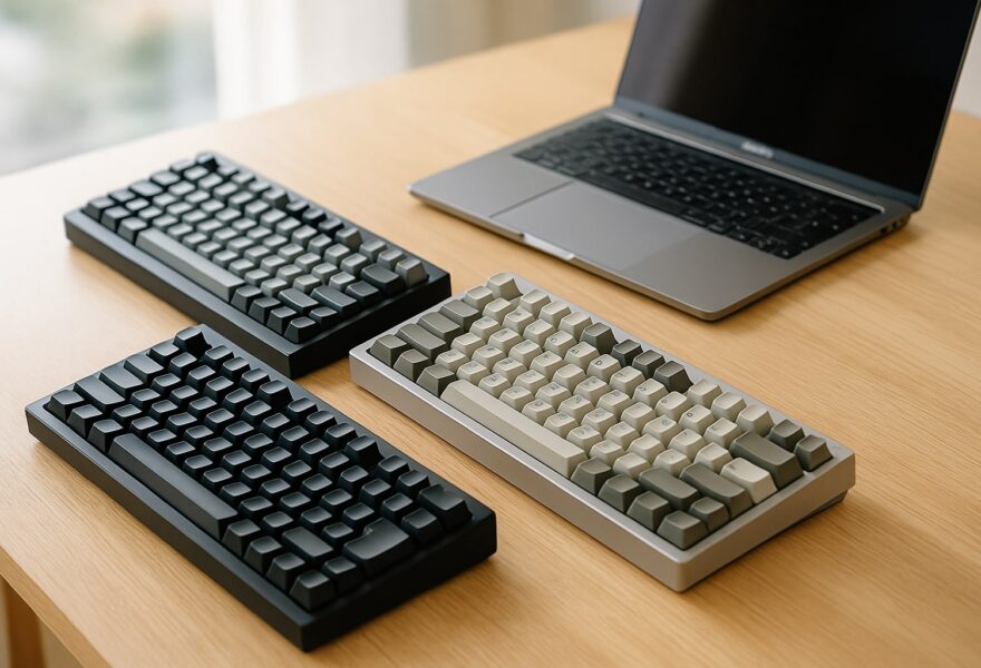 Teclados mecánicos para Mac: Keychron Q1 Pro vs Logitech MX Mechanical vs Apple Magic Keyboard