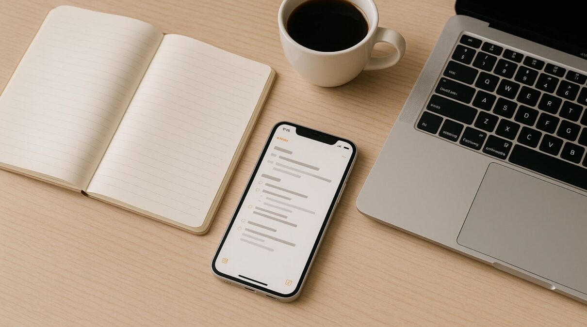 Cómo usar Notas en iPhone y Mac como sustituto serio de Obsidian o Bear