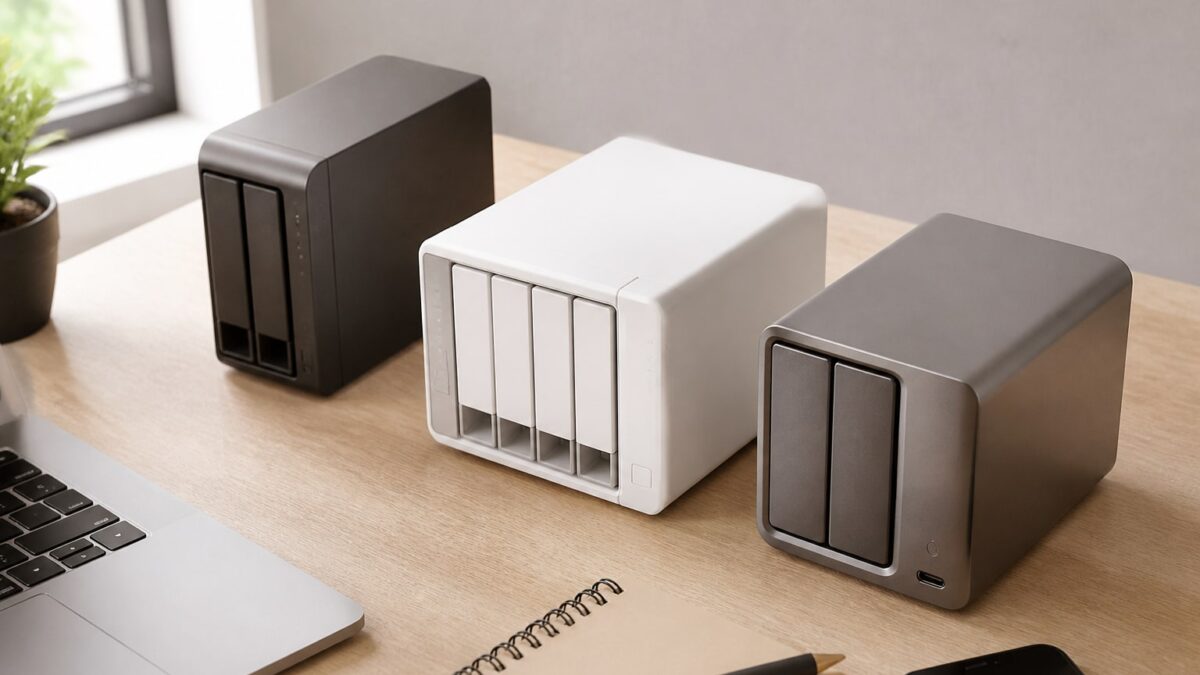 NAS para casa en 2026: Synology DS224+ vs QNAP TS-264 vs UGREEN DXP2800