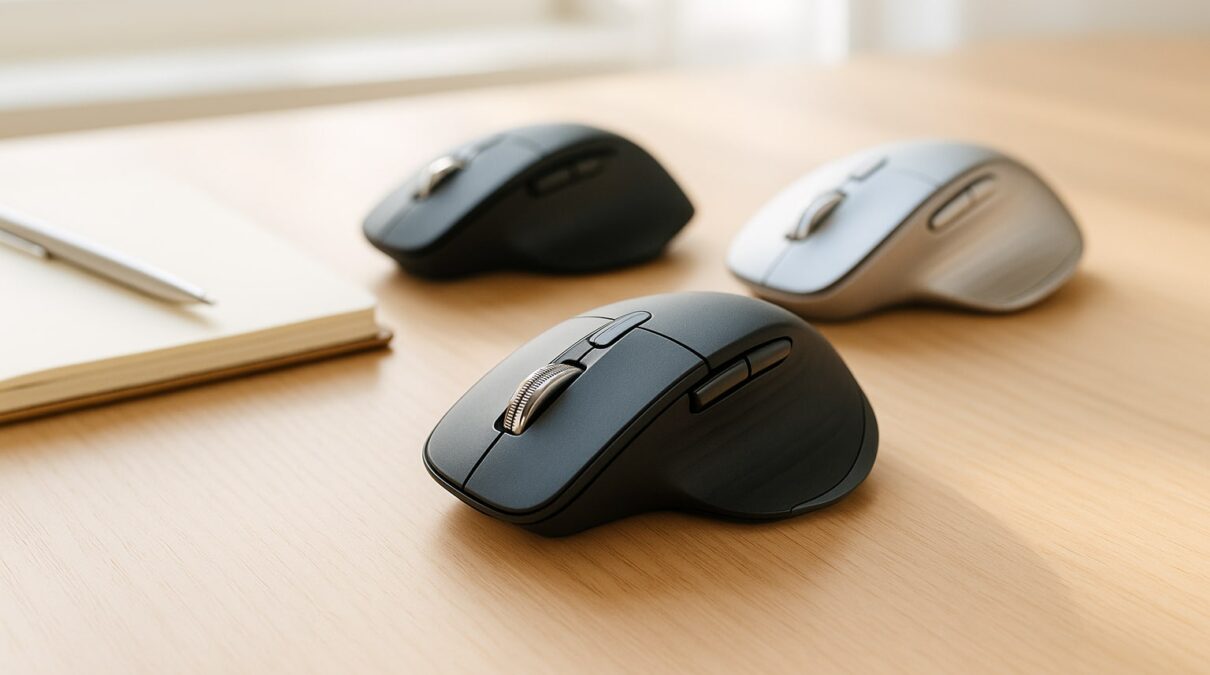 Ratones de productividad 2026: Logitech MX Master 3S vs Apple Magic Mouse vs Razer Pro Click Mini