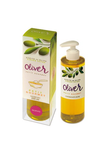 Aceite de oliva virgen especial para niños