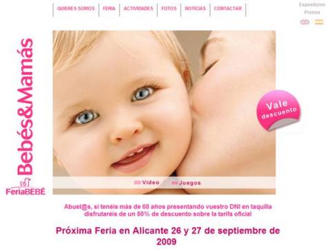 En septiembre, Alicante acogerá por primera vez la feria de Bebés&Mamás