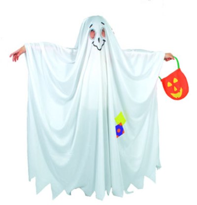 Disfraz casero para Halloween: Fantasma