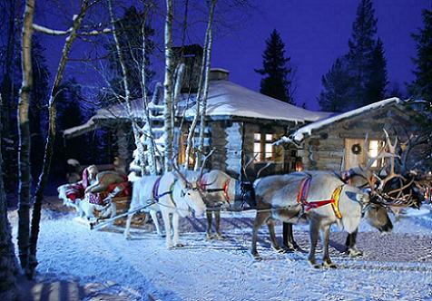 Viajar con niños: visita a Papá Noel en el puente de diciembre