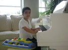 Un prodigio al piano con 9 años