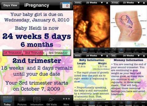 iPregnancy, la aplicación del i-Phone para embarazadas