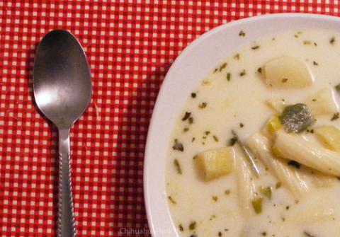 Receta para niños: Sopa de queso