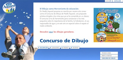 Concurso de Nestlé sobre el cuidado del medio ambiente