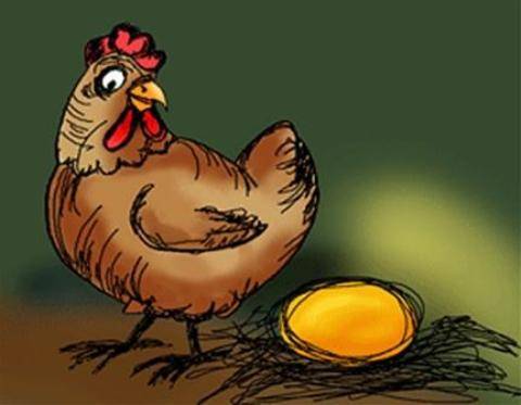 Poesía infantil: La gallina de los huevos de oro