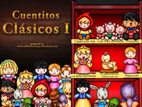 Lee y escucha, colección de cuentitos infantiles para iPhone