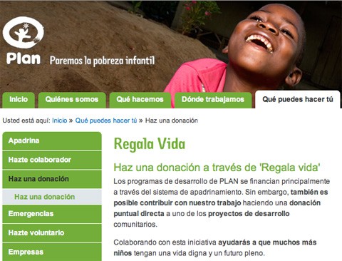 Con Regala Vida, tú decides cómo ayudar a los niños necesitados