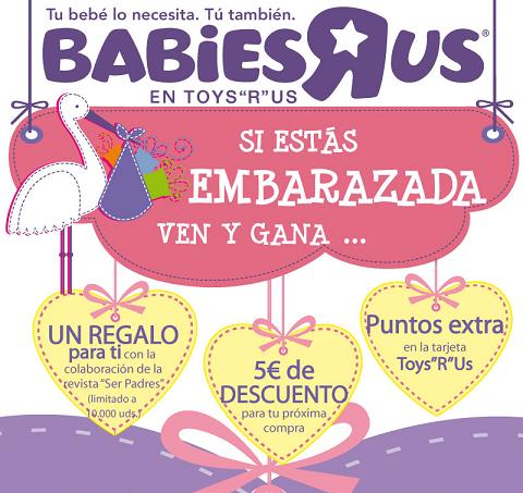 Descuentos y premios para ayudar a las embarazadas en Babies R Us