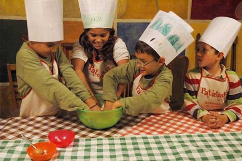 El niño en la cocina: algo más que un chef