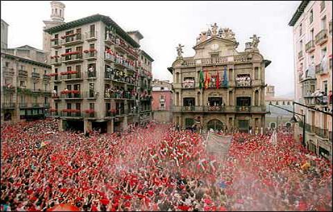 Una jotera de cuatro años en San Fermín