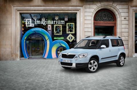 Sköda e Imaginarium equipan un coche pensado para niños