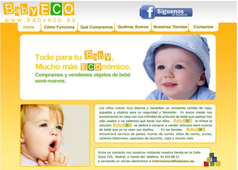 BabyECO compra y vende artículos de bebé seminuevos