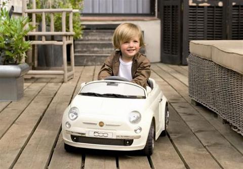 El auténtico Fiat-500 Ride-On para los peques de la casa